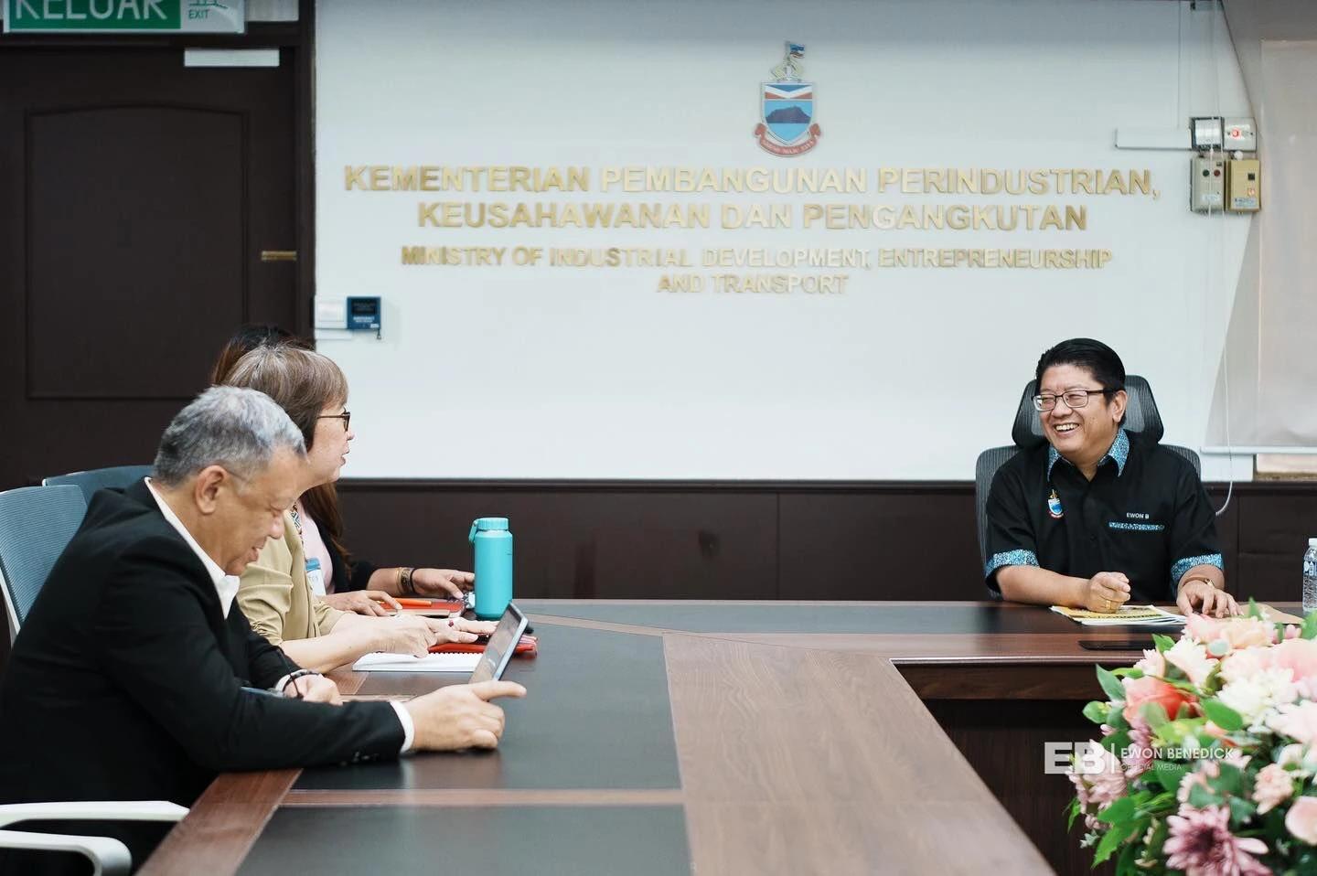Meeting and Presentation to EB Ewon Benedict 2026